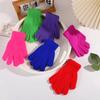 Invierno nuevos guantes de punto color caramelo color sólido para niños guantes cálidos a prueba de frío para exteriores anti-congelación guantes para niños
