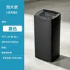 Área de fumadores comercial Cenicero Vestíbulo Escalera Orificio Quemador Vertical Acero Inoxidable Colector de Puntas de Cigarrillos Poste de Basura