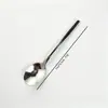 Cuchara Creativa de Fábrica de Acero Inoxidable 316 Cuchara Estilo Coreano Vajilla Mango Largo Hogar Engrosada Cuchara para Mezclar Venta al por Mayor de Cucharas