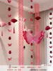Set de Decoración de Habitación de Boda para el Novio y la Novia, Decoración de Pared de Fondo para Dormitorio y Sala de Estar de Casa Nueva, Pegatinas de Pared con Palabra Feliz, Artículos de Boda