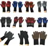 Amazon nuevos guantes navideños resistentes a altas temperaturas BBQ barbacoa horno aislamiento térmico antiquemaduras retardantes de llama antideslizantes para hornear