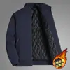 Estilo Nuevo Transfronterizo Chaqueta para Adultos Mayores Abrigo de Hombre algodón y engrosamiento Cuello Cálido Top Talla Grande para Papá Ropa de Algodón Casual