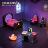 Série Cabine Mágica de Halloween Transfronteiriça Acessórios Decorativos DIY Micro-paisagem Desktop Pequenos Enfeites de Resina
