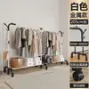 Secador de ropa de pie para secar edredones, tendedero móvil de doble barra, perchero móvil para balcón exterior, venta al por mayor
