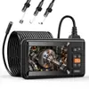 Nuevo Endoscopio Industrial Pantalla de 4.3 Pulgadas Cable Rígido Lente Único de 8MM Detector para Tuberías Reparación de Automóviles Impermeable a Prueba de Aceite
