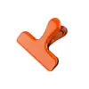 Clips Selladores de Cocina Color Acero Inoxidable Pintado en Spray Dorado, Clips para Bolsas de Snacks, Clips para Carpetas de Archivos, Clips Selladores, Pinzas para la Ropa