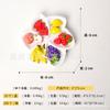 Refrigerador de alimentos estilo chino pegatinas decorativas otoño cuchillo pescado plato de frutas tres cañones pato mandarín olla cerdo estofado tarjeta grande comida jugando pegatinas magnéticas