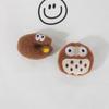 Broche de oso de peluche de dibujos animados, búho, corgi, trasero, pop, accesorios, bolso, accesorios, ropa