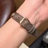 Pulseira de Relógio em Camurça com Zircônia Cúbica de Cobre e Strass Floral Compatível com Apple Watch iwatch Séries 12 11/10 Ultra/SE9