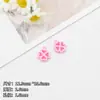 Colgante de Esmalte de Trébol de Cuatro Hojas de Colores Aleación Accesorios DIY Lindos Accesorios para Cadena de Teléfono Materiales Materiales para Ropa Dibujos Animados