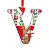 Ornamentos Criativos de Letras Inglesas Transfronteiriços Acrílico Plano Árvore de Natal Decoração de Festa em Casa Presente