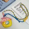 2025 Nova Bolsa Pendurada Estilo Dopamina Colorida Macia Criativa para Viagem Porta-Moedas Rosto Sorridente Fofo com Alça Tendência