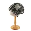 Gorro holgado de moda Otoño e Invierno 2025 Gorro fino para clima frío Gorro de punto Gorro de cuadros Posparto Hace que la cara se vea más pequeña