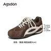 Zapatos de Ballet para Entrenamiento Augusden para Mujer 2026 Nuevo Otoño Plata Retro Casual Suela Suave Zapatos Deportivos