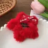 Venta de Liquidación Lindos Pasadores de Pelo de Dibujos Animados para Niños Pasadores de Tela Versátiles con Moño Accesorios para el Cabello de Bebé