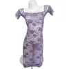 Lencería Sexy Private Moon, Atuendo Cheongsam Transparente con Cuello de una Sola Línea Rosa Salvaje, Sexy Puro Deseo, Glúteos Expuestos, No Necesita Quitarse, Pijama de Tentación