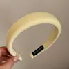 Diadema de Rayas Diagonales de Colores Color Primavera Esponja Pinza para el Cabello de Punta Alta Versátil para Salir Diariamente Diadema Accesorio para el Cabello