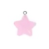 Color Caramelo Color Gelatina Transparente Corazón de Cinco Puntas Estrella de Cinco Puntas Luna Colgante DIY Accesorios Lindos Accesorios para Llaveros de Paisajismo