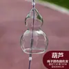 Enfeites Pendentes de Sino dos Ventos Desejos, Sino dos Ventos Transparente de Vidro Flor de Cerejeira Pendurado, Sino dos Ventos Decoração de Cena de Área Cênica, Artesanato DIY para Estudantes