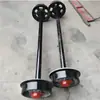 Par de ruedas de mina de acero fundido sólido alta resistencia 350/600 rueda de mina fundición de hierro dúctil rueda de máquina