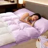 Saco de Dormir Antigrasa para Hotel de Viaje, Sábana, Funda de Edredón, Juego Portátil Todo en Uno de Cuatro Piezas, Ropa de Cama de Algodón Puro No Algodón