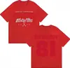 Camiseta Gráfica Competencia Feroz de TV Ilya Rozanov 81 Ottawa Centauro Moda Retro Manga Corta