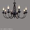 Lustre de Velas Estilo Americano Iluminação Simples Retrô Fabricante Atacadista Venda Direta Estilo Vintage Lustre para Casa Sala de Jantar Quarto
