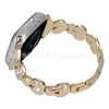 Adecuado para Apple iwatch metal aleación de zinc Diamante calabaza correa de reloj Apple watch S9 cadena de reloj de moda