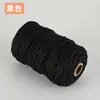 Cuerda de Algodón de Color de 3 mm para Manualidades Trenzado Hecho a Mano Hilo de Algodón Grueso Fino Suave Cuerda para Tapicería 10m/50m/100m No