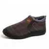 Novas Botas de Algodão Quentes de Tamanho Grande para o Inverno com Forro de Lã, Botas de Neve Espessadas Estilo Velho Pequim, Sapatos Casuais Quentes