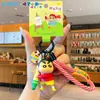 Auténtico Shin-Chan de Cera Serie de Pinceles Periférico de Animación Lindo Exquisito Pequeño Regalo Llavero Colgante para Mochila Escolar Accesorios