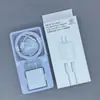 Adecuado para cargadores Apple 8-18, Cabezal de carga para teléfono móvil con certificación 3C original, Juego de cable de datos cargador Pd30W