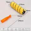 Pincel Rolo de Parede com Haste Extensora para Tinta e Tinta Látex, Amigável ao Polegar, Sem Cantos Mortos, Pincel Rolo para Decoração 4 polegadas 6 polegadas 9 polegadas Pincel Rolo