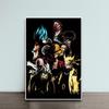 Casual Moderno Único Naruto Dibujos Animados Animación Pintura en Aerosol Decoración de Pared de Fondo de Sofá para Hogar Pintura al Óleo