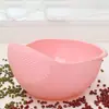 Cesta Multifuncional Engrosada para Lavar Arroz, Cesta de Cocina para Lavar Arroz, Cesta de Plástico con Drenaje, Cesta Doméstica para Lavar Verduras, Bol para Frutas