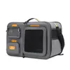 Mochila para Gato Yuebaitu, Mochila Escolar para Exterior, Bolsa Dupla para Pet, Acessórios para Gatos, Bolsa Transparente Portátil de Grande Capacidade para Gatos