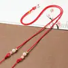 Cordón para Colgante Cruzado con Cuentas de Fortuna Doradas y Hebilla de Seguridad Cadena para Collar al por Mayor para Hombres y Mujeres, Cadena para Clavícula Ajustable de 2 mm