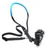 Adecuado para soporte de cuello colgante GoPro toma de perspectiva en primera persona teléfono móvil vibración de voz pesca en vivo accesorios para montar