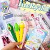Set de Caja Sorpresa de Papelería de Dibujos Animados, Regalo de Temporada de Regreso a Clases, Caja de Regalo de Cumpleaños y Graduación para Estudiantes, Paquete de Regalo Grande, Material Escolar