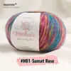 Comercio exterior hilo de mohair de bebé sudafricano para tejer a mano ganchillo DIY hilo fino hilo de mohair de seda ovillo de caballito de mar venta al por mayor
