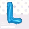 Globo de película de aluminio con número de letra de cuerpo delgado de 16 pulgadas, cumpleaños, fiesta infantil, diseño de escena, globo decorativo, venta al por mayor de fábrica