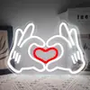 Luz de Neón con Forma de Gesto Genial, Letrero Iluminado de Pared para Bar, Sala de Juegos, Habitación de Niños, Luz Decorativa de Ambiente
