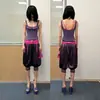 Top de Mujer Y2K Chica Atrevida Multicolor Bloques de Color Adelgazante Calle INS Retro Europeo y Americano Streetwear Versátil Sentido del Diseño Nuevo