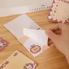 Manzana Duoduo Cachorro Notas Adhesivas Papel de Notas Adhesivas Lindo Papel de Mensajes de Dibujos Animados Material de Decoración para Diario de Estudiante Papel