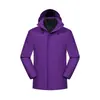 Chaqueta de plumas tres en uno para otoño e invierno, una prenda para tres usos, a prueba de viento e impermeable, estilo para parejas, chaqueta para acampar al aire libre, disponible impresión de logo