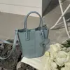 Bolso Cubo Estilo Coreano para Mujer, Estilo Simple Francés, Bolso de Hombro con Patrón de Piel de Serpiente, Diseño de Nicho Verano 2020, Bolso Cruzado para Viaje