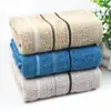Toalla de Algodón Suave Absorbente Toalla de Regalo Toalla de Bienestar del Hogar Patrón Bordado de Algodón Toalla Facial para el Cabello