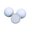 FUENTE Fábrica al por mayor pelota de golf sarin de tres capas de competición 332 Bee Hole pelota de golf de alta elasticidad con logotipo impreso