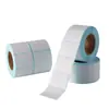 Papel Térmico Fangda para Etiquetas Papel Térmico a Prueba de Tres Cosas Papel Adhesivo para Impresión de Códigos de Barras 40X30X800 Piezas Papel para Báscula Digital