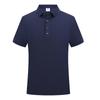 Camisa Polo Ropa de Trabajo Verano Manga Corta Moda Masculina Cuello de Flor Polo de Negocios Ropa Camisa Cultural Impresión Personalizada Bordado